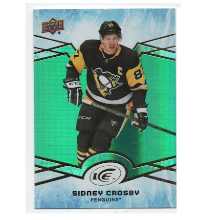 2018-19 Upper Deck Ice Green #16 Sidney Crosby (40-X219-PENGUINS)