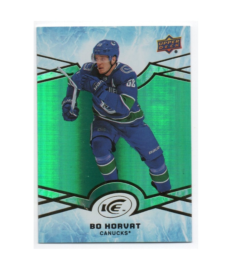 2018-19 Upper Deck Ice Green #39 Bo Horvat (10-X208-CANUCKS)