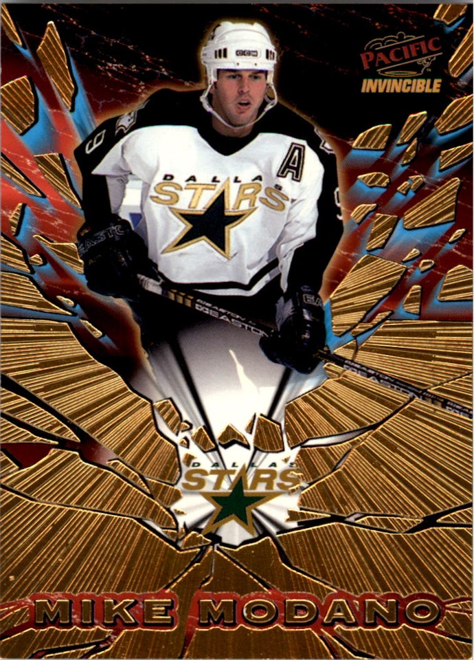 1997-98 Pacific Invincible Feature Performers #11 Mike Modano (15-X333-NHLSTARS)