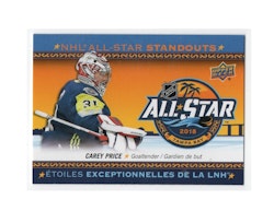 2018-19 Upper Deck Tim Hortons NHL All Star Standouts #AS5 Carey Price (25-X314-CANADIENS) (5)