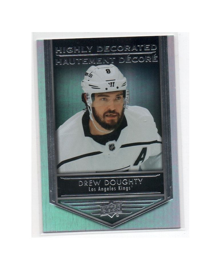 2019-20 Upper Deck Tim Hortons Highly Decorated #HD6 Drew Doughty (12-X53-NHLKINGS)
