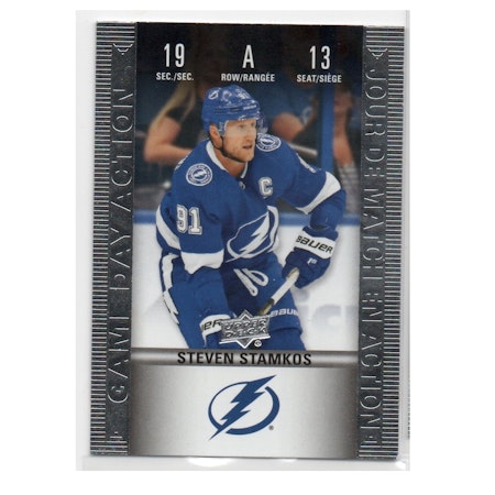 2019-20 Upper Deck Tim Hortons Historic Game Day Action #HGD13 Steven Stamkos (20-X75-LIGHTNING)