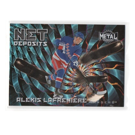 2020-21 Metal Universe Net Deposits #ND7 Alexis Lafreniere (100-X238-RANGERS)
