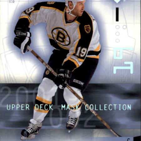 2001-02 UD Mask Collection #8 Joe Thornton (5-X355-BRUINS)