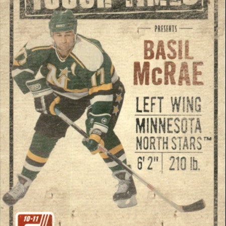 2010-11 Donruss Tough Times #5 Basil McRae (10-X359-NHLSTARS) (4)