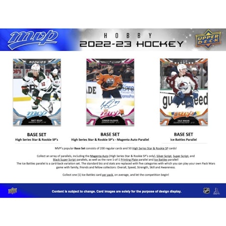 2022-23 Upper Deck MVP (Hobby Pack)