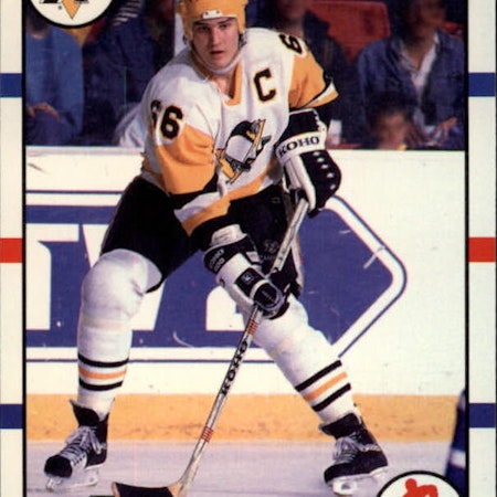 1990-91 Score Canadian #2 Mario Lemieux (10-2x9-PENGUINS)