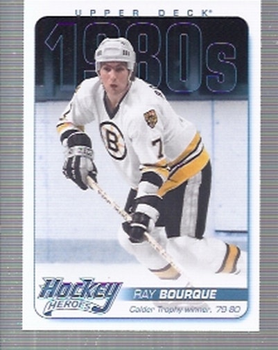 2013-14 Upper Deck Hockey Heroes #HH47 Ray Bourque (15-58x9-BRUINS)
