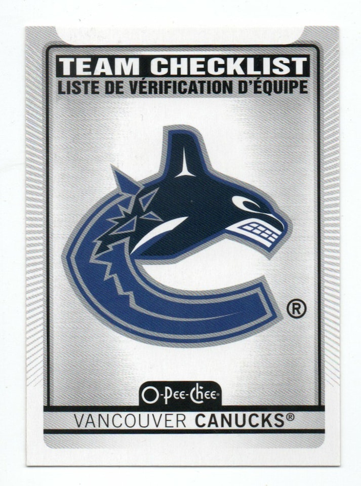 2021-22 O-Pee-Chee #578 Vancouver Canucks (5-320x3-CANUCKS)