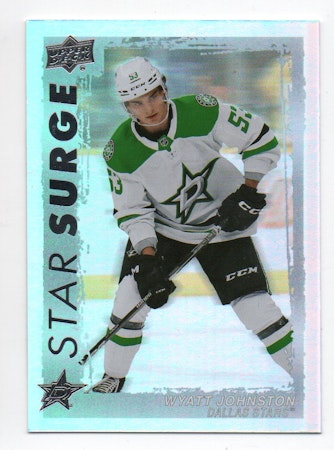 2023-24 Upper Deck Star Surge #SS22 Wyatt Johnston (15-334x5-NHLSTARS)