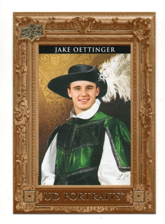 2023-24 Upper Deck UD Portraits #P9 Jake Oettinger (10-335x2-NHLSTARS)