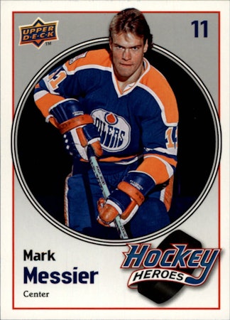 2009-10 Upper Deck Hockey Heroes Mark Messier #HH19 Mark Messier (25-368x2-OILERS)