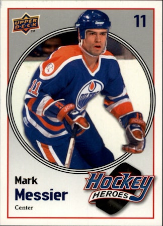 2009-10 Upper Deck Hockey Heroes Mark Messier #HH21 Mark Messier (25-367x9-OILERS) (2)