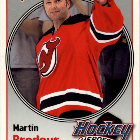 2009-10 Upper Deck Hockey Heroes Martin Brodeur #HH17 Martin Brodeur (25-370x1-DEVILS) (3)