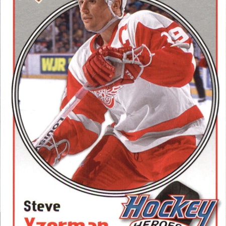 2010-11 Upper Deck Hockey Heroes Steve Yzerman #HH3 Steve Yzerman (25-415x9-RED WINGS) (3)