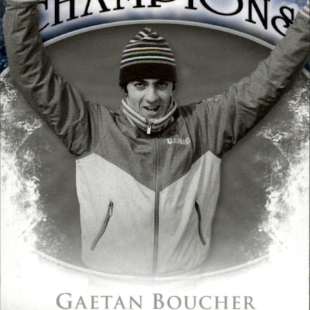 2009-10 Upper Deck The Champions #CHGB Gaetan Boucher (20-368x5-OTHERS)