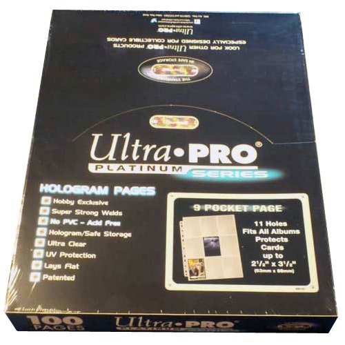 Ultra Pro Platinum Series (1 st Plastficka för pärm)