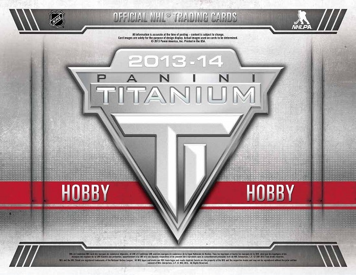 2013-14 Panini Titanium (Hobby Box)