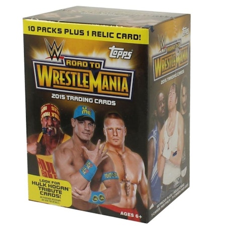 2015 Topps Road to Wrestlemania Wrestling (10-Pack Box)