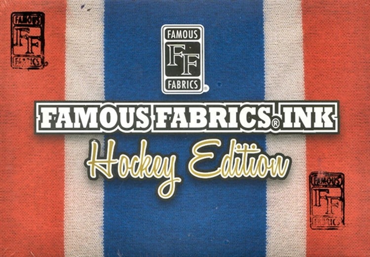 2010-11 ITG Famous Fabrics Ink - Hockey Edition