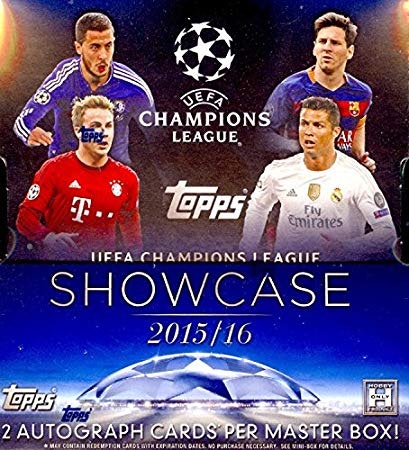 2015-16 Topps UEFA Champions League Showcase (Hobby Mini-Box)
