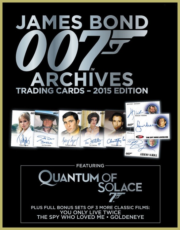 James Bond Archives Trading Cards Box (Rittenhouse 2015)