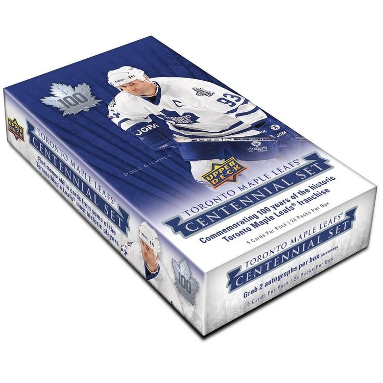 2017-18 Upper Deck Toronto Maple Leafs Centennial (Hobby Box)