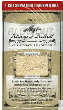 2014 Leaf History of Football (Cut Signature Edition Box)