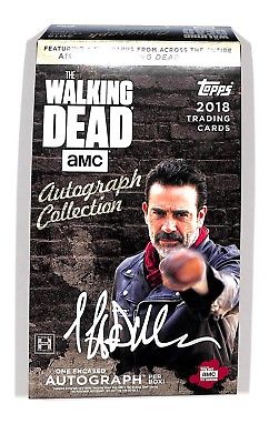 2018 Topps The Walking Dead Autograph Collection (Hobby Box)