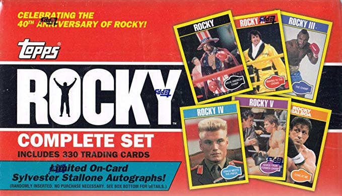 2016 Topps Rocky 40th Anniversary (Complete Factory Set)