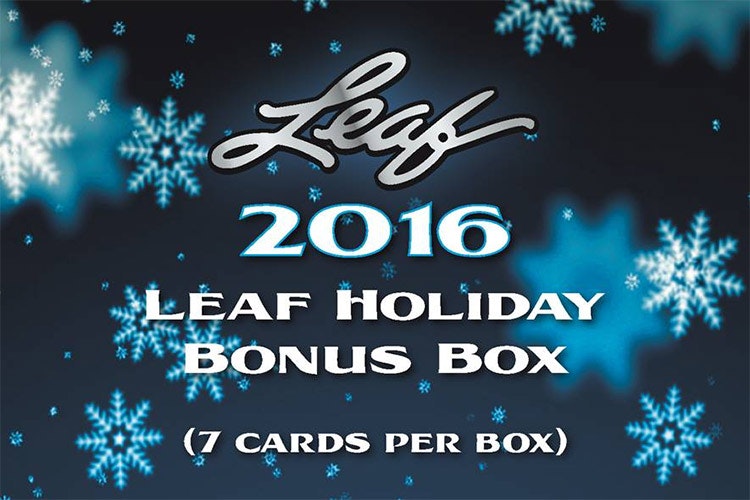 2016 Leaf Holiday Bonus Box