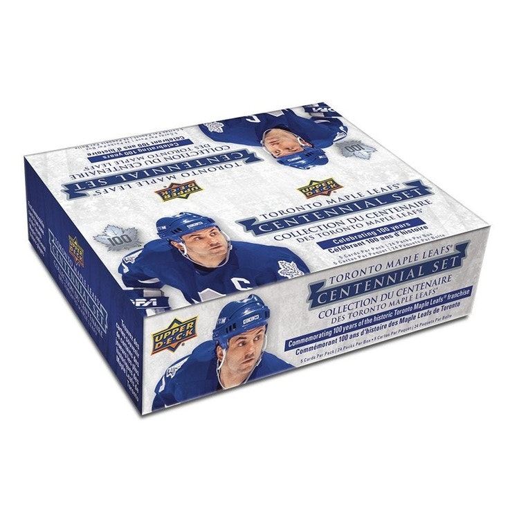 2017-18 Upper Deck Toronto Maple Leafs Centennial (24-Pack Box)
