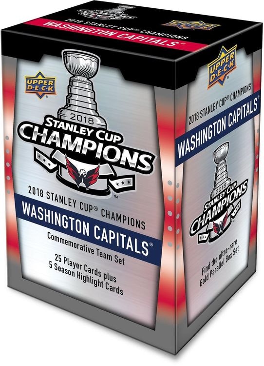 2018-19 Upper Deck Washington Capitals Stanley Cup Champs Commemorative 30-Card Set