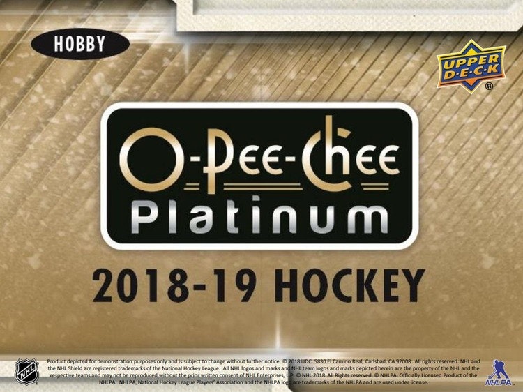 2018-19 O-Pee-Chee Platinum (Hobby Box)