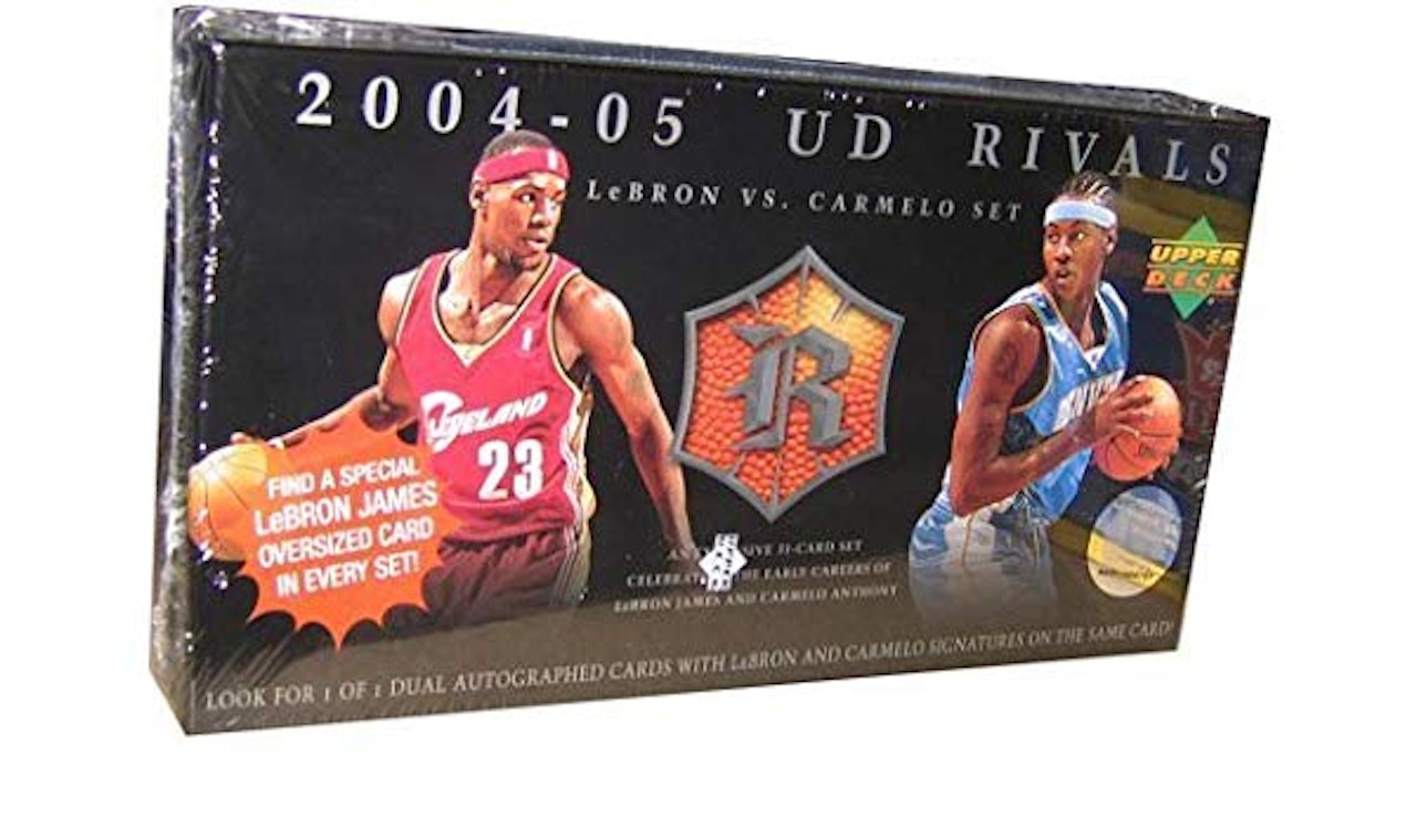 2004-2005 UD Rivals LeBron VS. Carmelo Set