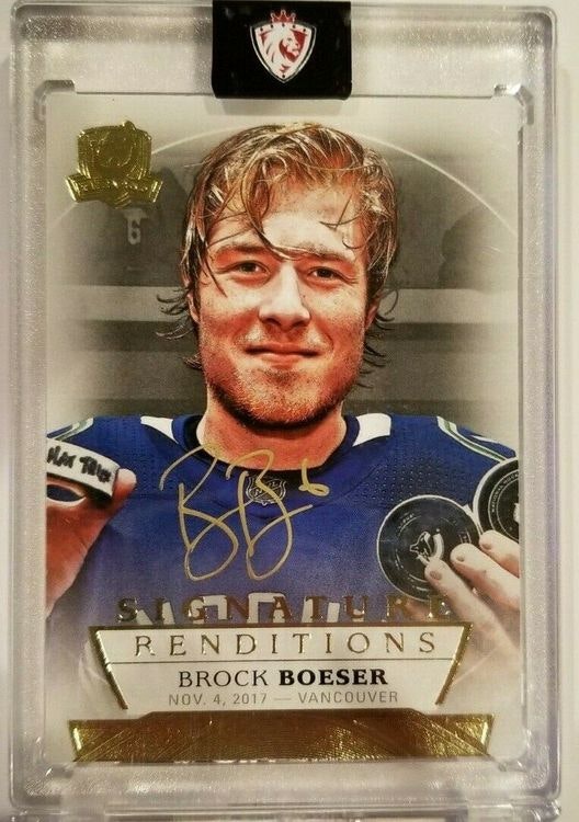 2017-18-THE CUP - SIGNATURE RENDITIONS * BROCK BOESER * R.C. AUTO VANCOUVER SSP