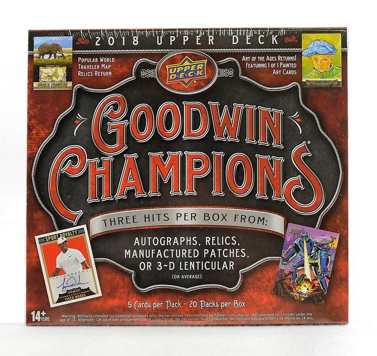 2018 Upper Deck Goodwin Champions (Hobby Box)