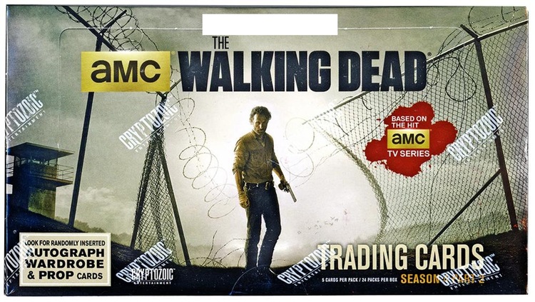 The Walking Dead: Season 4 (Part 2 Trading Cards Box)