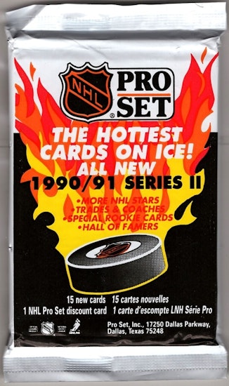 1990-91 Pro Set (Series 2) (Löspaket)
