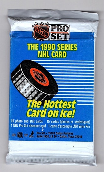 1990-91 Pro Set (Series 1) (Löspaket)