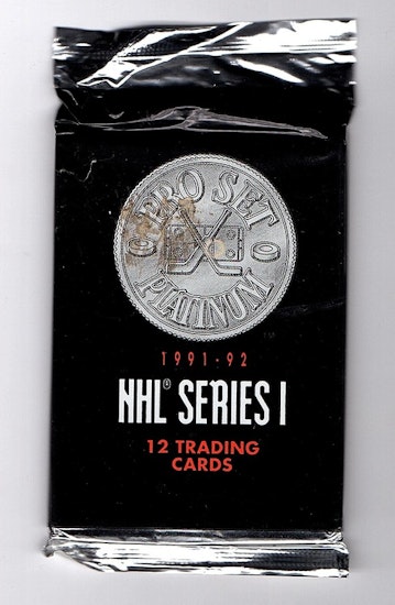 1991-92 Pro Set Platinum Series 1 (Löspaket)