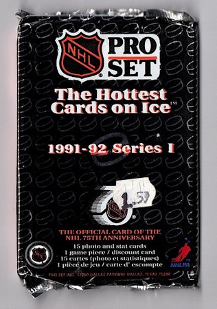 1991-92 Pro Set English Series 1 (Löspaket)