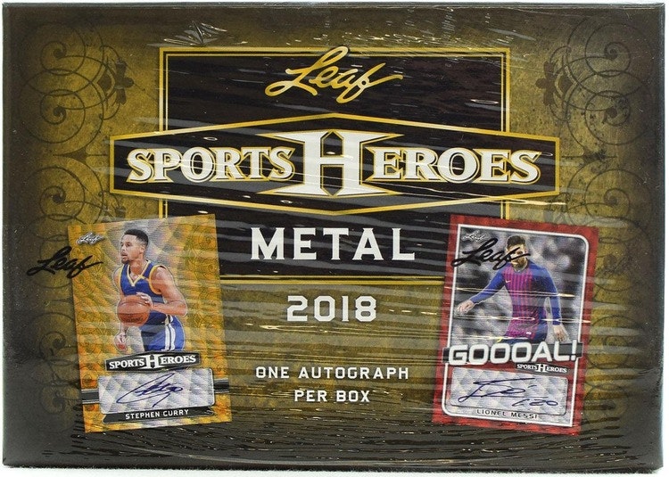 2018 Leaf Metal Sports Heroes (Hobby Box)