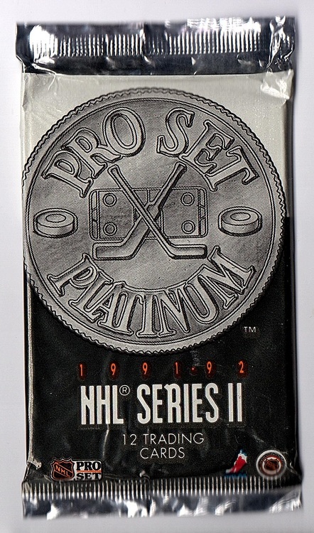 1991-92 Pro Set Platinum Series 2 (Löspaket)