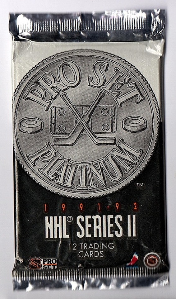 1991-92 Pro Set Platinum Series 2 (Löspaket)