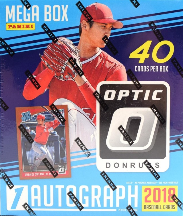 2018 Panini Donruss Optic Baseball (Mega 40ct Box)