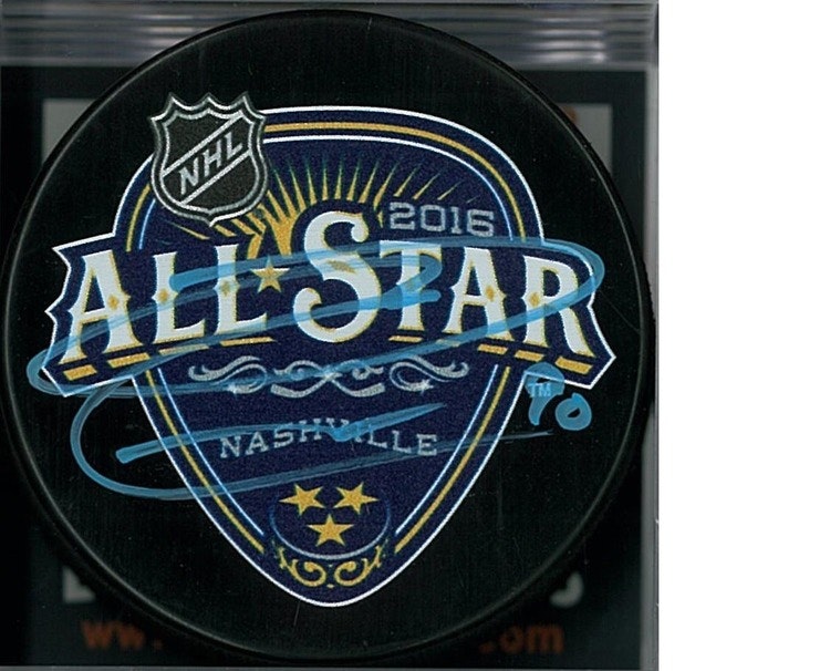Ryan O'Reilly Autographed Buffalo Sabres 2016 All Star Game Puck