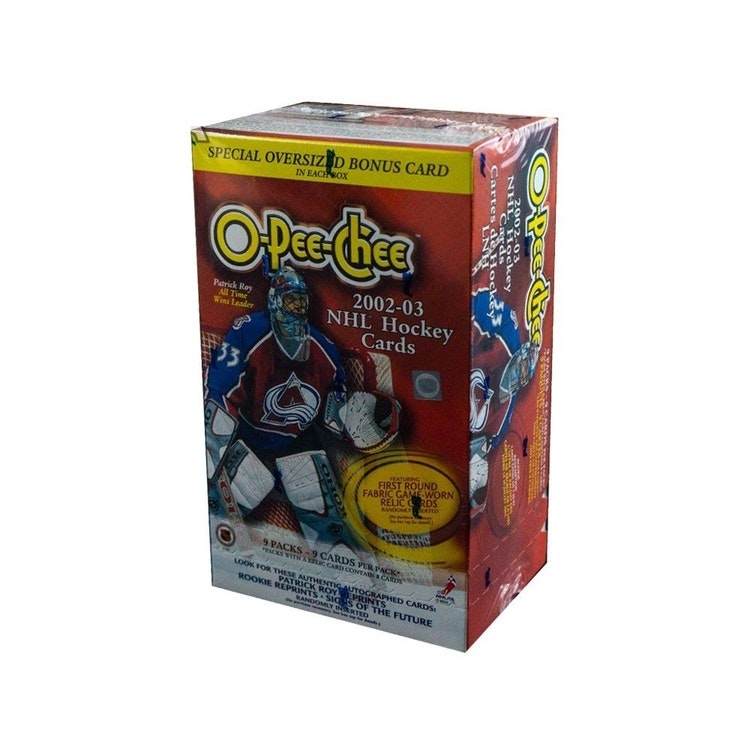 2002-03 Topps O-Pee-Chee (9ct Blaster Box)