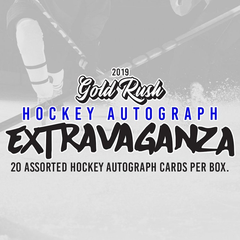 2019-20 Gold Rush Extravaganza Hockey Autograph Box