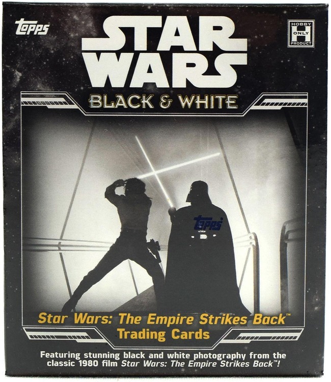Star Wars: The Empire Strikes Back Black & White Hobby Box (Topps 2019)